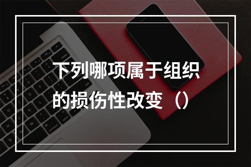 下列哪项属于组织的损伤性改变（）