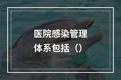 医院感染管理体系包括（）