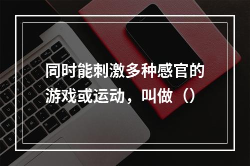 同时能刺激多种感官的游戏或运动，叫做（）