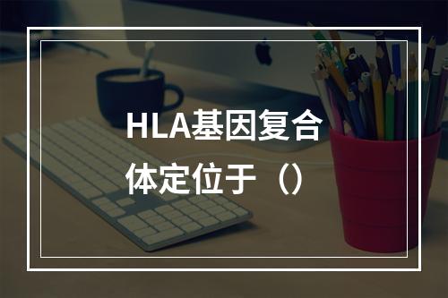 HLA基因复合体定位于（）