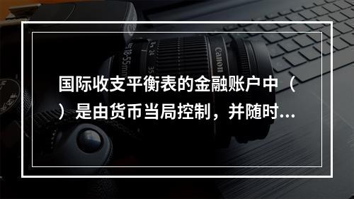 国际收支平衡表的金融账户中（　）是由货币当局控制，并随时可供