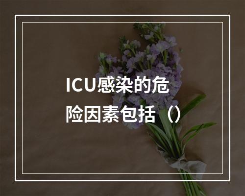 ICU感染的危险因素包括（）