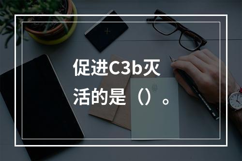 促进C3b灭活的是（）。