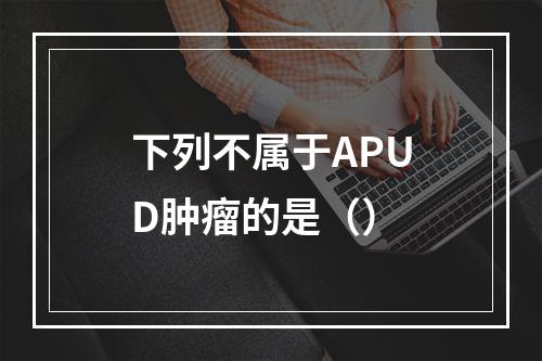 下列不属于APUD肿瘤的是（）