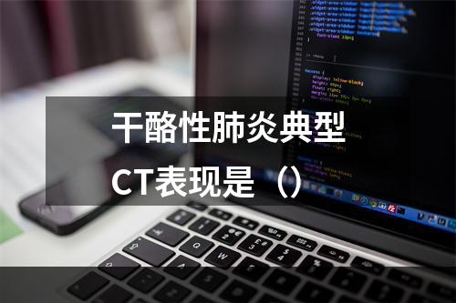 干酪性肺炎典型CT表现是（）