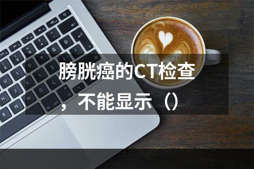 膀胱癌的CT检查，不能显示（）