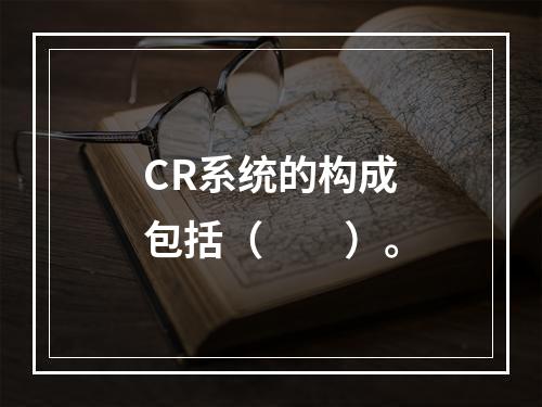 CR系统的构成包括（　　）。