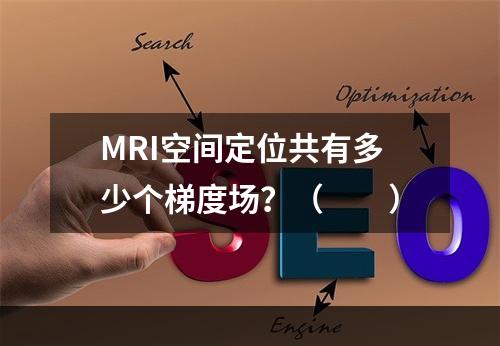 MRI空间定位共有多少个梯度场？（　　）