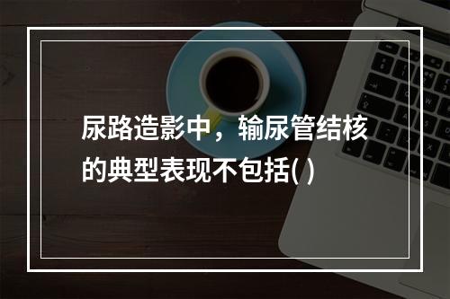 尿路造影中，输尿管结核的典型表现不包括( )