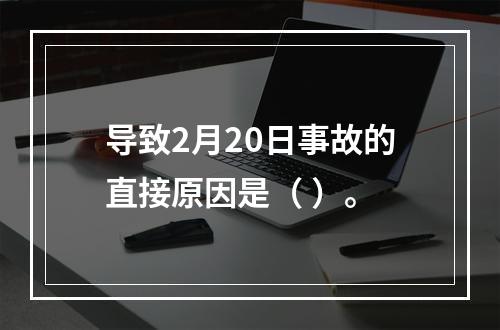 导致2月20日事故的直接原因是（	）。