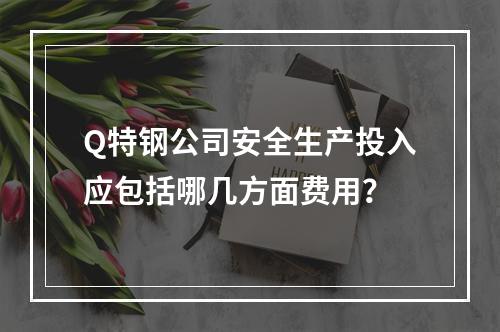 Q特钢公司安全生产投入应包括哪几方面费用？