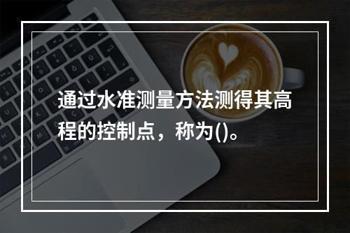 通过水准测量方法测得其高程的控制点，称为()。