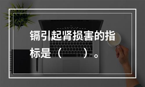 镉引起肾损害的指标是（　　）。