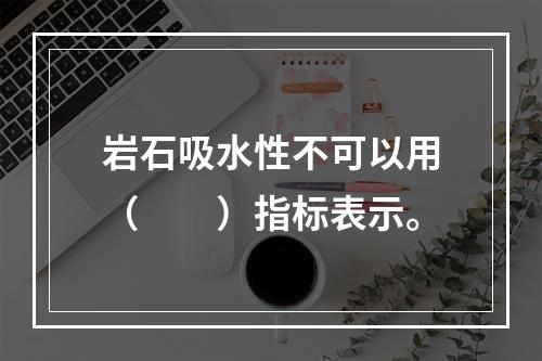 岩石吸水性不可以用（　　）指标表示。