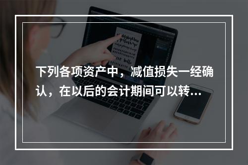 下列各项资产中，减值损失一经确认，在以后的会计期间可以转回的