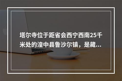 塔尔寺位于距省会西宁西南25千米处的湟中县鲁沙尔镇，是藏传佛