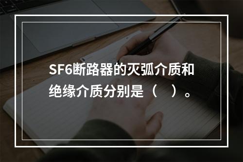 SF6断路器的灭弧介质和绝缘介质分别是（　）。