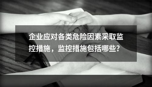 企业应对各类危险因素采取监控措施，监控措施包括哪些？