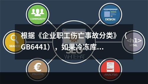 根据《企业职工伤亡事故分类》（GB6441），如果冷冻库内液