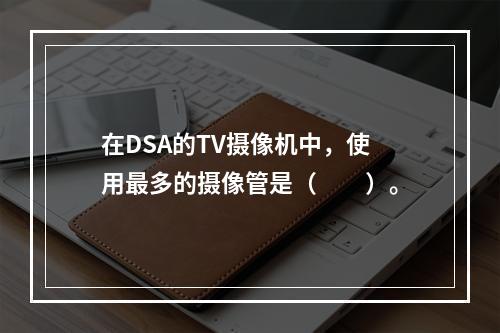 在DSA的TV摄像机中，使用最多的摄像管是（　　）。