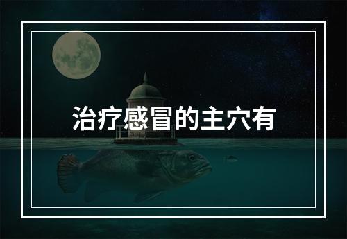 治疗感冒的主穴有