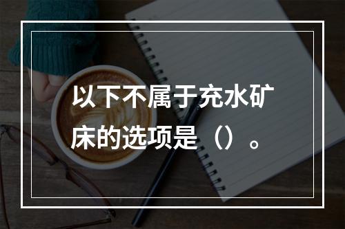 以下不属于充水矿床的选项是（）。