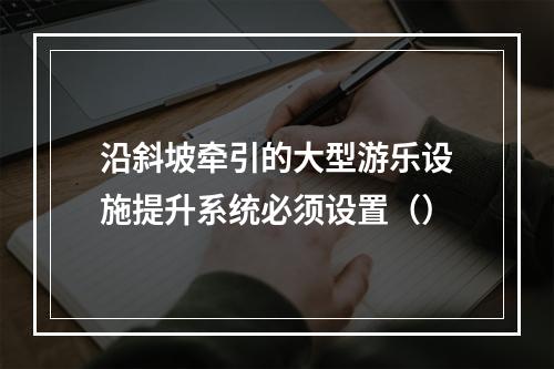 沿斜坡牵引的大型游乐设施提升系统必须设置（）