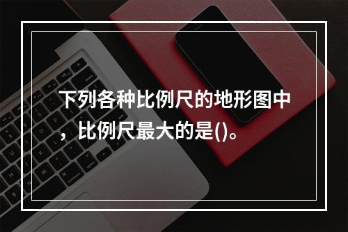 下列各种比例尺的地形图中，比例尺最大的是()。