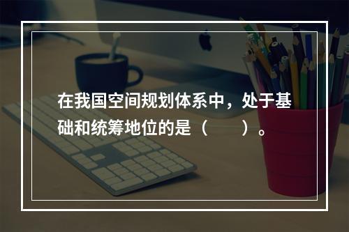 在我国空间规划体系中，处于基础和统筹地位的是（　　）。