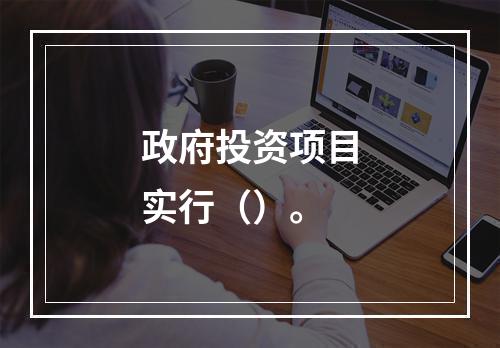 政府投资项目实行（）。