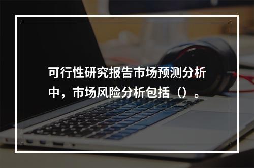 可行性研究报告市场预测分析中，市场风险分析包括（）。