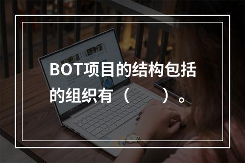 BOT项目的结构包括的组织有（　　）。