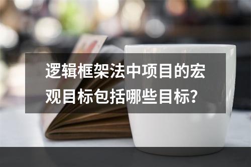 逻辑框架法中项目的宏观目标包括哪些目标？