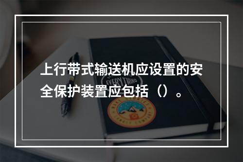 上行带式输送机应设置的安全保护装置应包括（）。