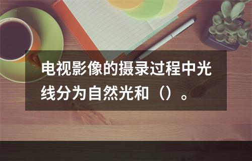 电视影像的摄录过程中光线分为自然光和（）。