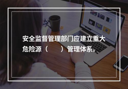 安全监督管理部门应建立重大危险源（　　）管理体系。