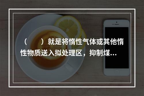 （　　）就是将惰性气体或其他惰性物质送入拟处理区，抑制煤炭