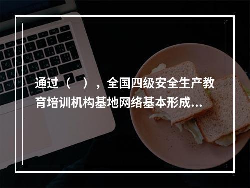 通过（　），全国四级安全生产教育培训机构基地网络基本形成。