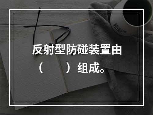 反射型防碰装置由（　　）组成。