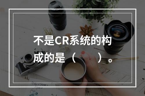 不是CR系统的构成的是（　　）。