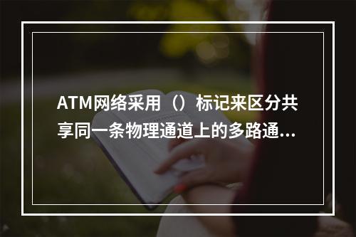 ATM网络采用（）标记来区分共享同一条物理通道上的多路通信。