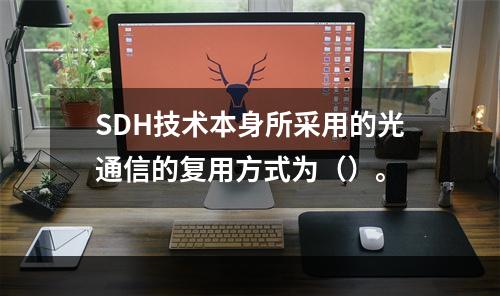 SDH技术本身所采用的光通信的复用方式为（）。