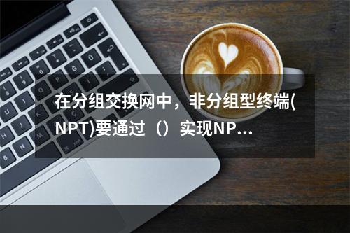 在分组交换网中，非分组型终端(NPT)要通过（）实现NPT所