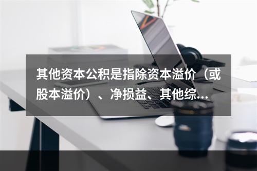 其他资本公积是指除资本溢价（或股本溢价）、净损益、其他综合收