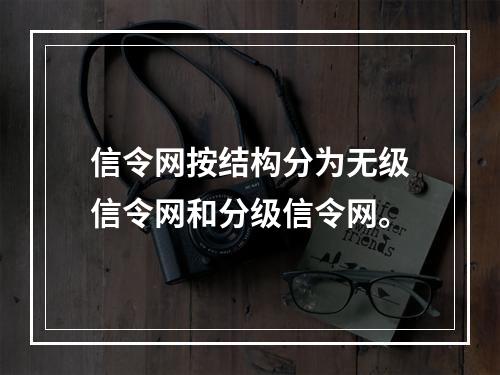 信令网按结构分为无级信令网和分级信令网。