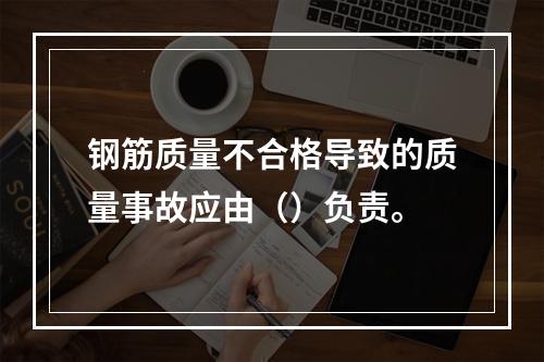 钢筋质量不合格导致的质量事故应由（）负责。