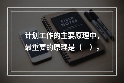 计划工作的主要原理中，最重要的原理是（　）。