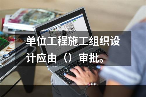 单位工程施工组织设计应由（）审批。