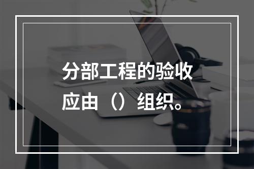 分部工程的验收应由（）组织。