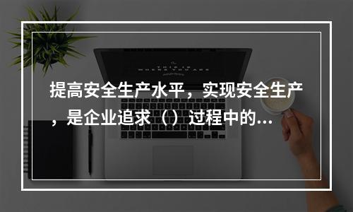 提高安全生产水平，实现安全生产，是企业追求（ ）过程中的重要